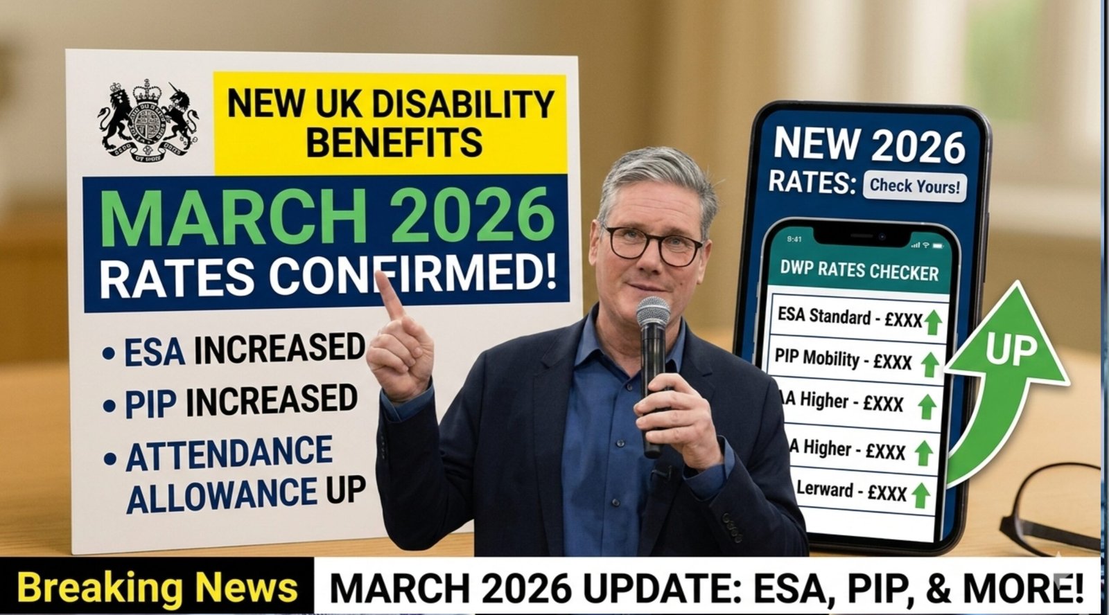 UK Disability Benefits March 2026