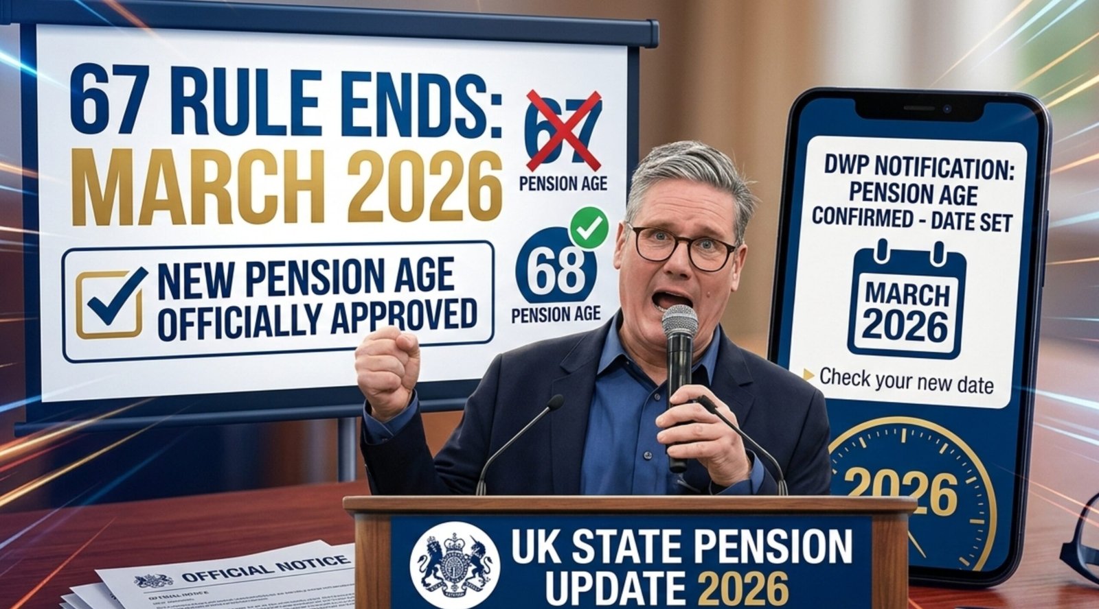 UK State Pension Age Change 2026