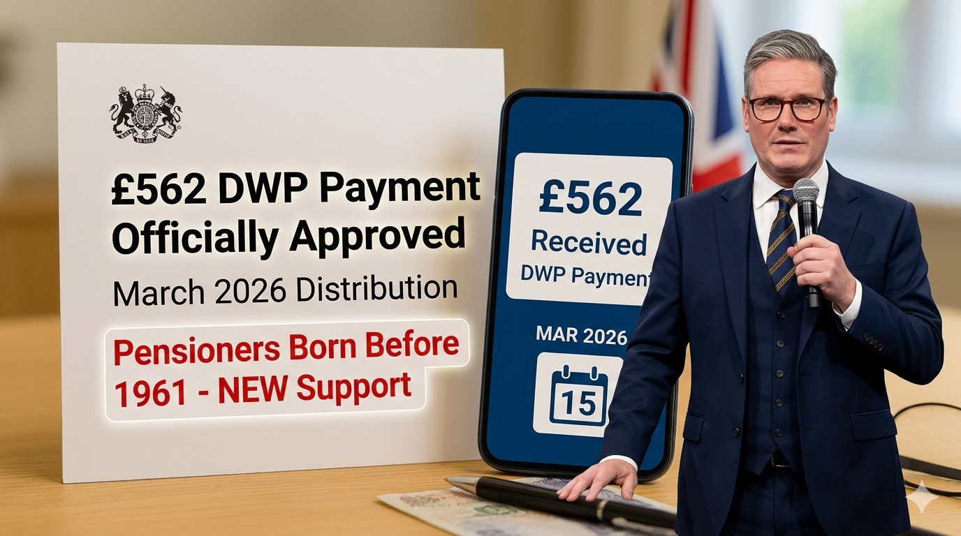 £562 DWP Payment March 2026