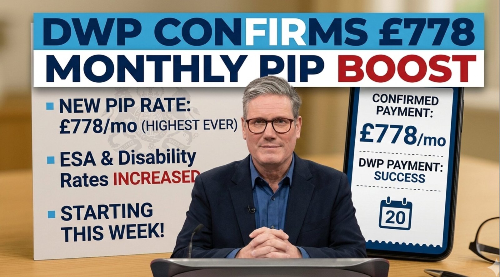 DWP Disability Benefit Rates 2026