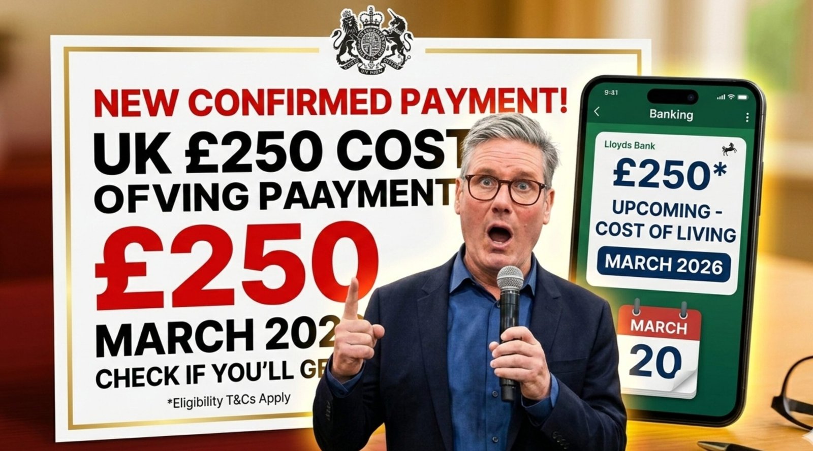 £250 Cost of Living Payment