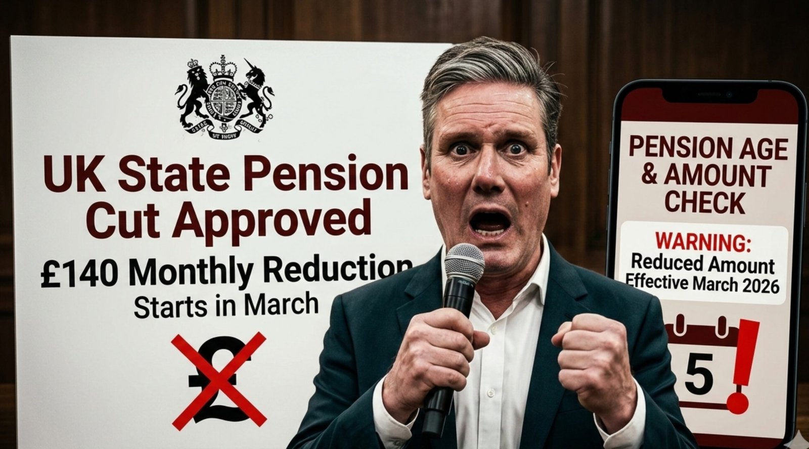 UK State Pension Cut Approved