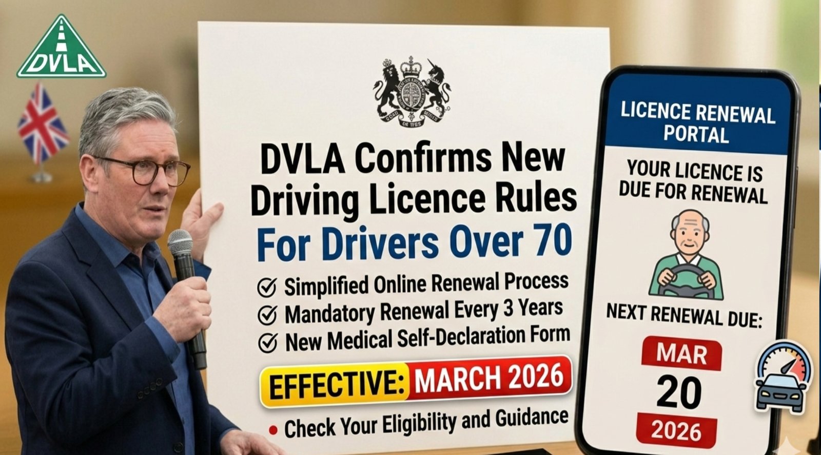 DVLA New Driving Licence Rules 2026