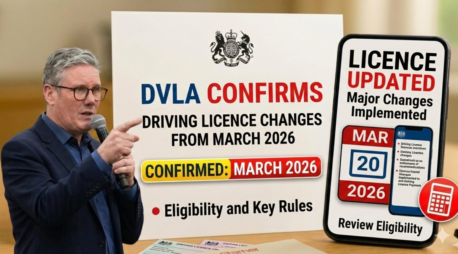 DVLA Driving Licence Changes 2026