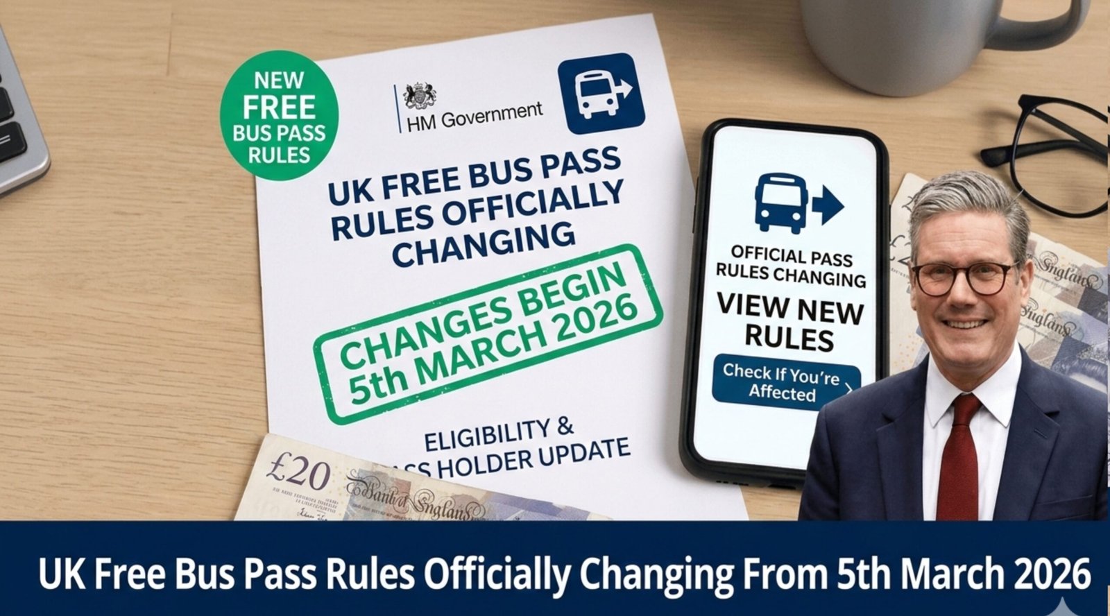 UK Free Bus Pass Rules Change March 2026