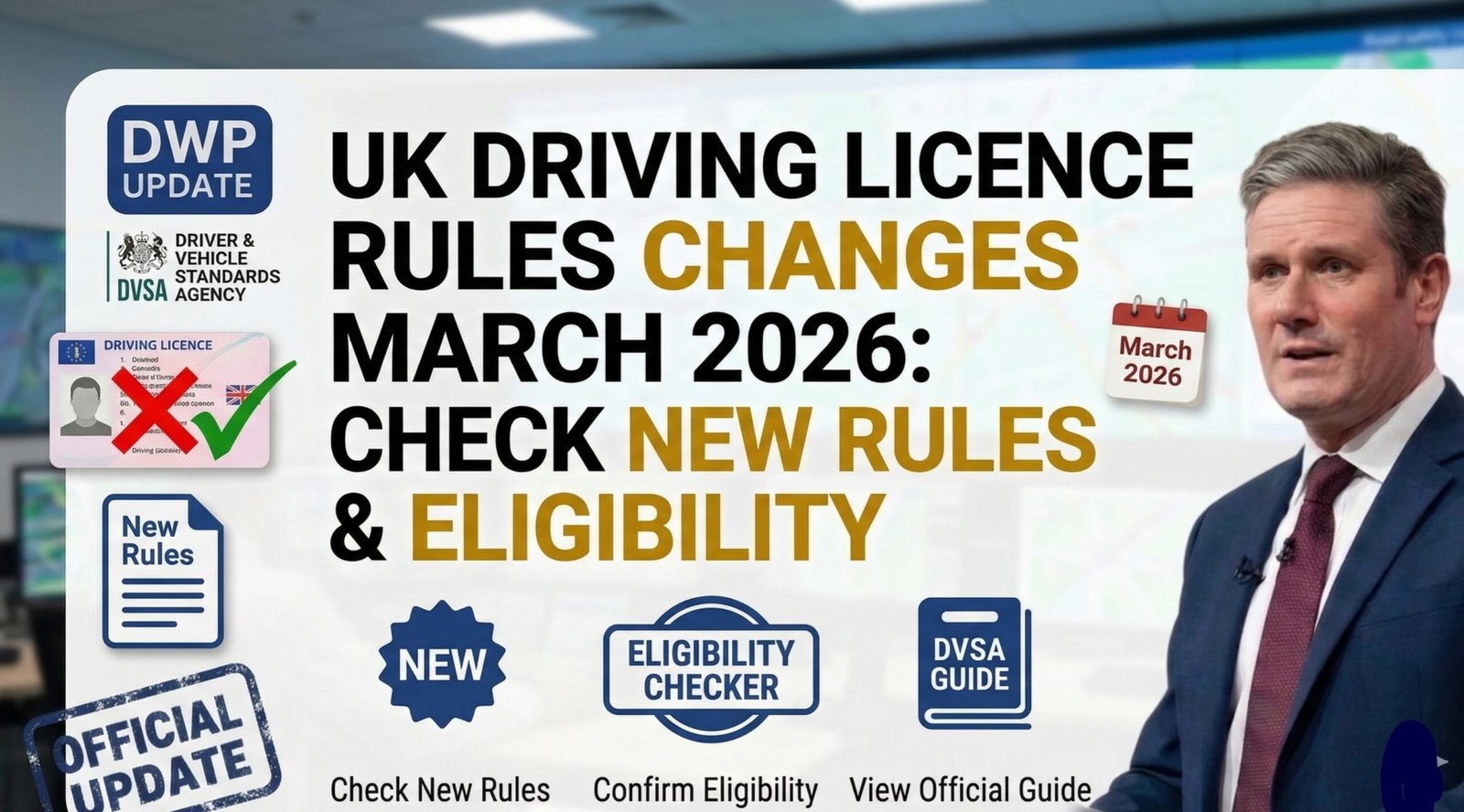 UK Driving Licence Rules Changes March 2026