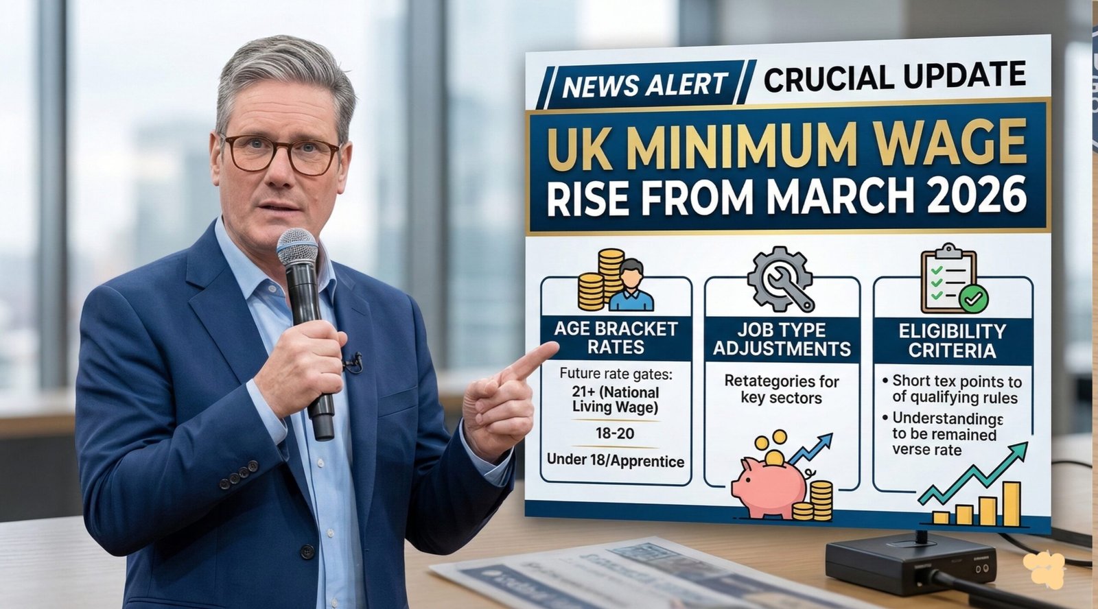 UK Minimum Wage Rise from March 2026