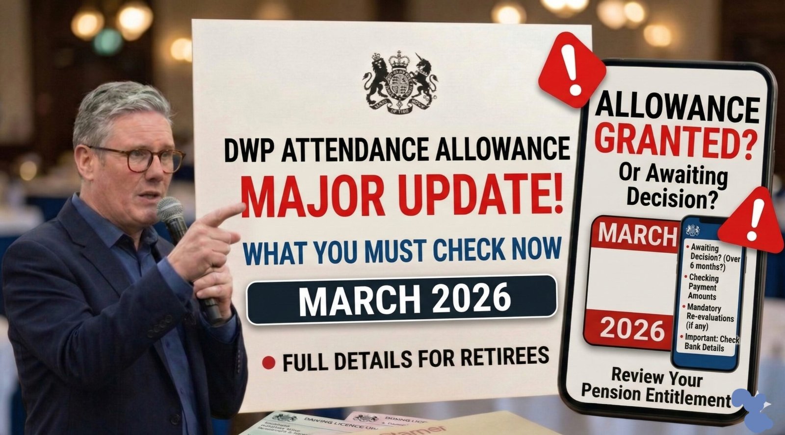 DWP Attendance Allowance Update March 2026