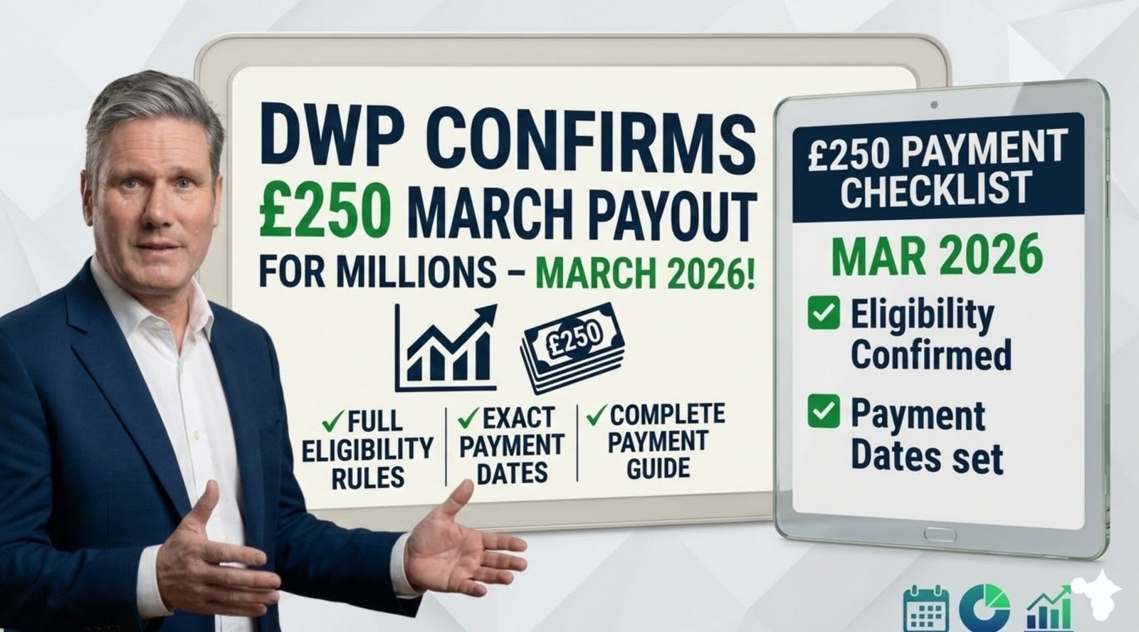 DWP Confirms £250 March Payout for Millions
