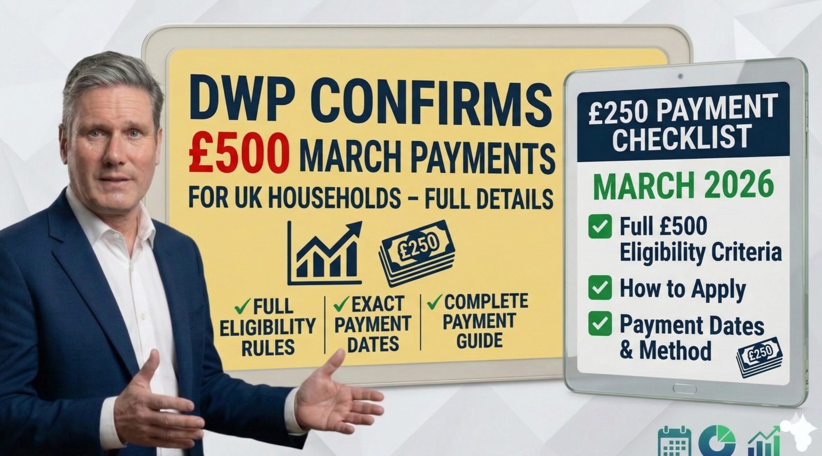 DWP Confirms £500 March Payments for UK Households