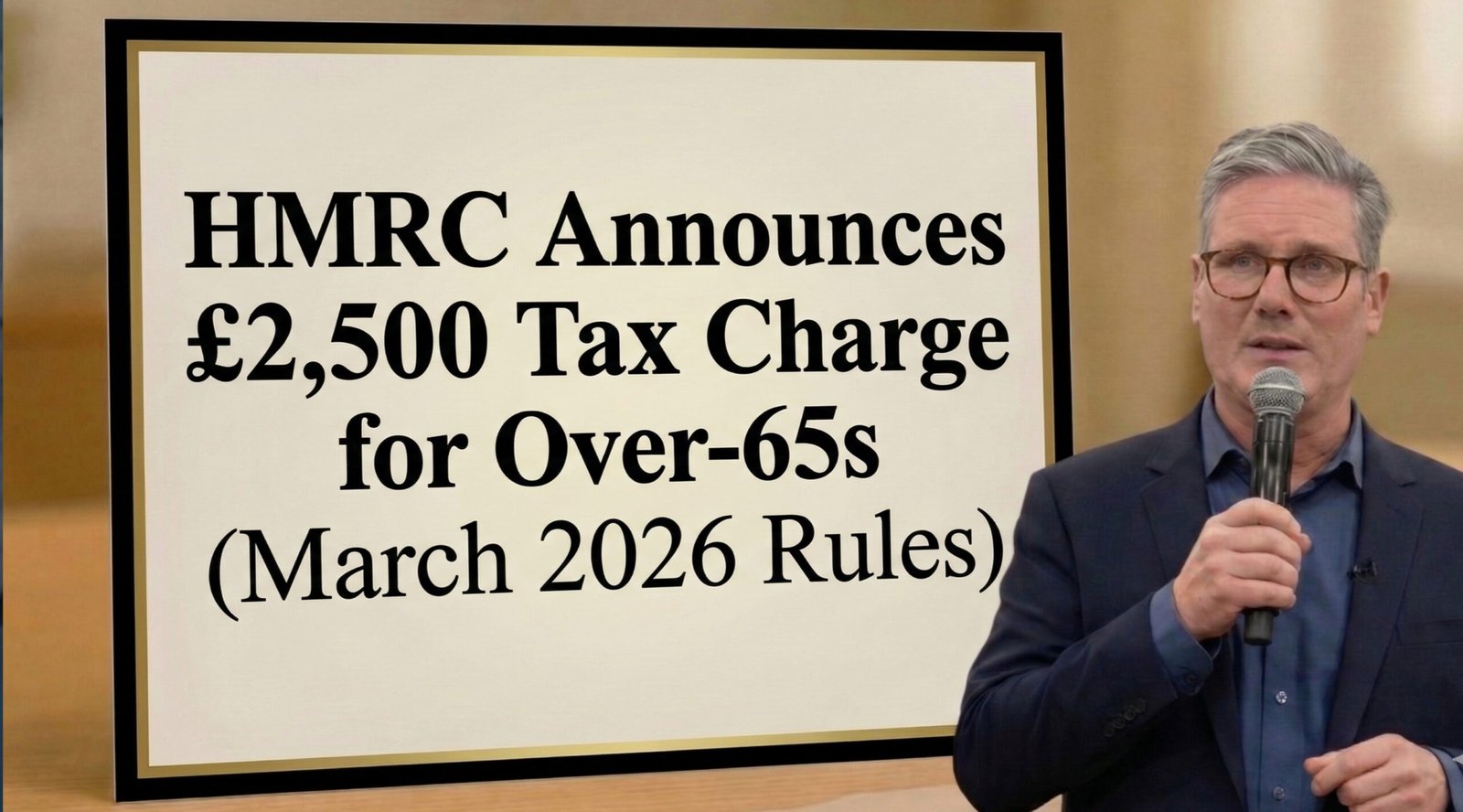 HMRC Announces £2,500 New Tax Charge for Over-65s