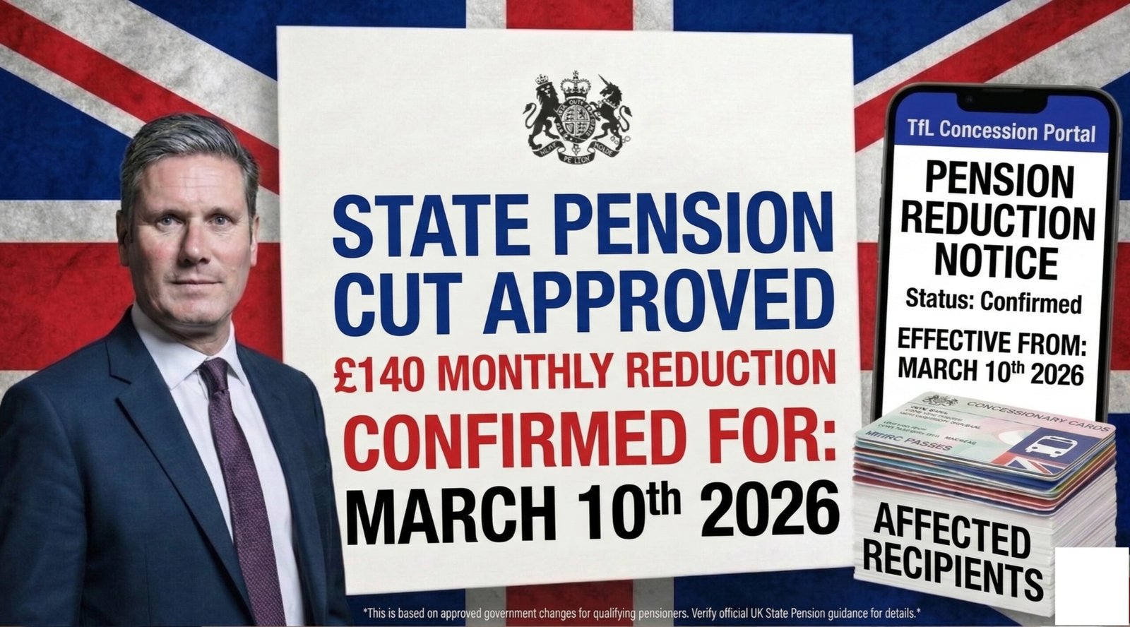 State Pension Cut Approved