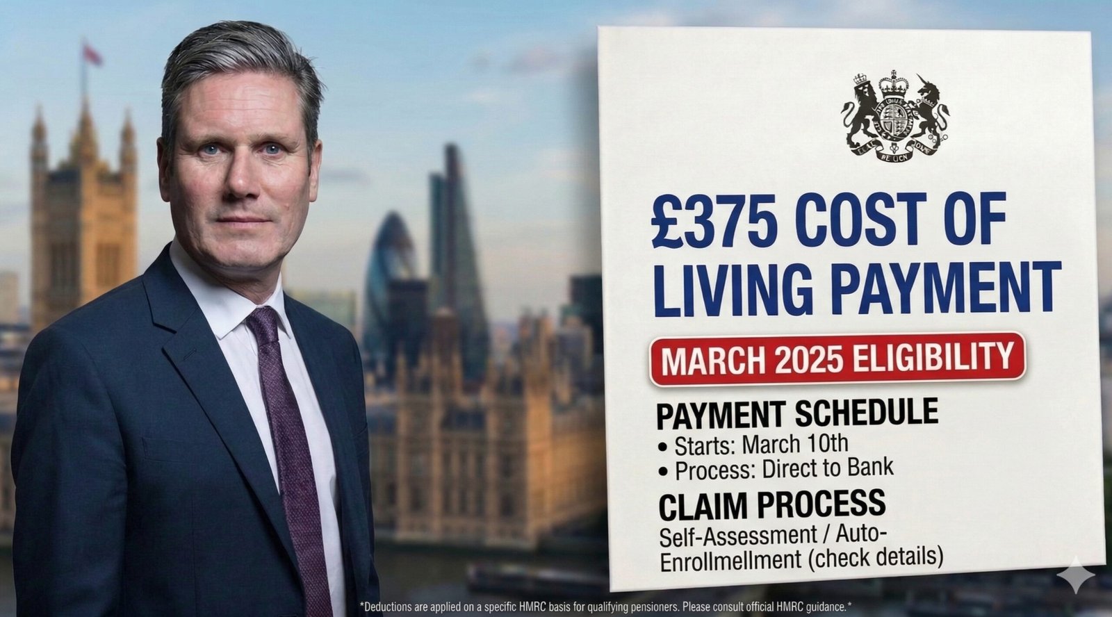 £375 Cost of Living Payment UK