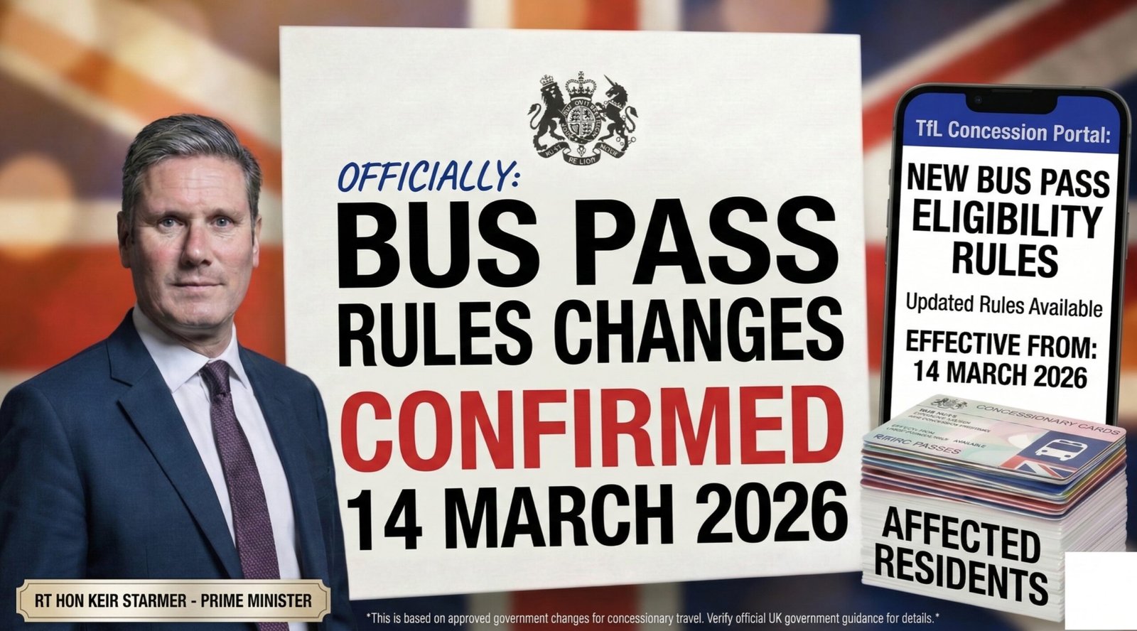 Bus Pass Rules Changes