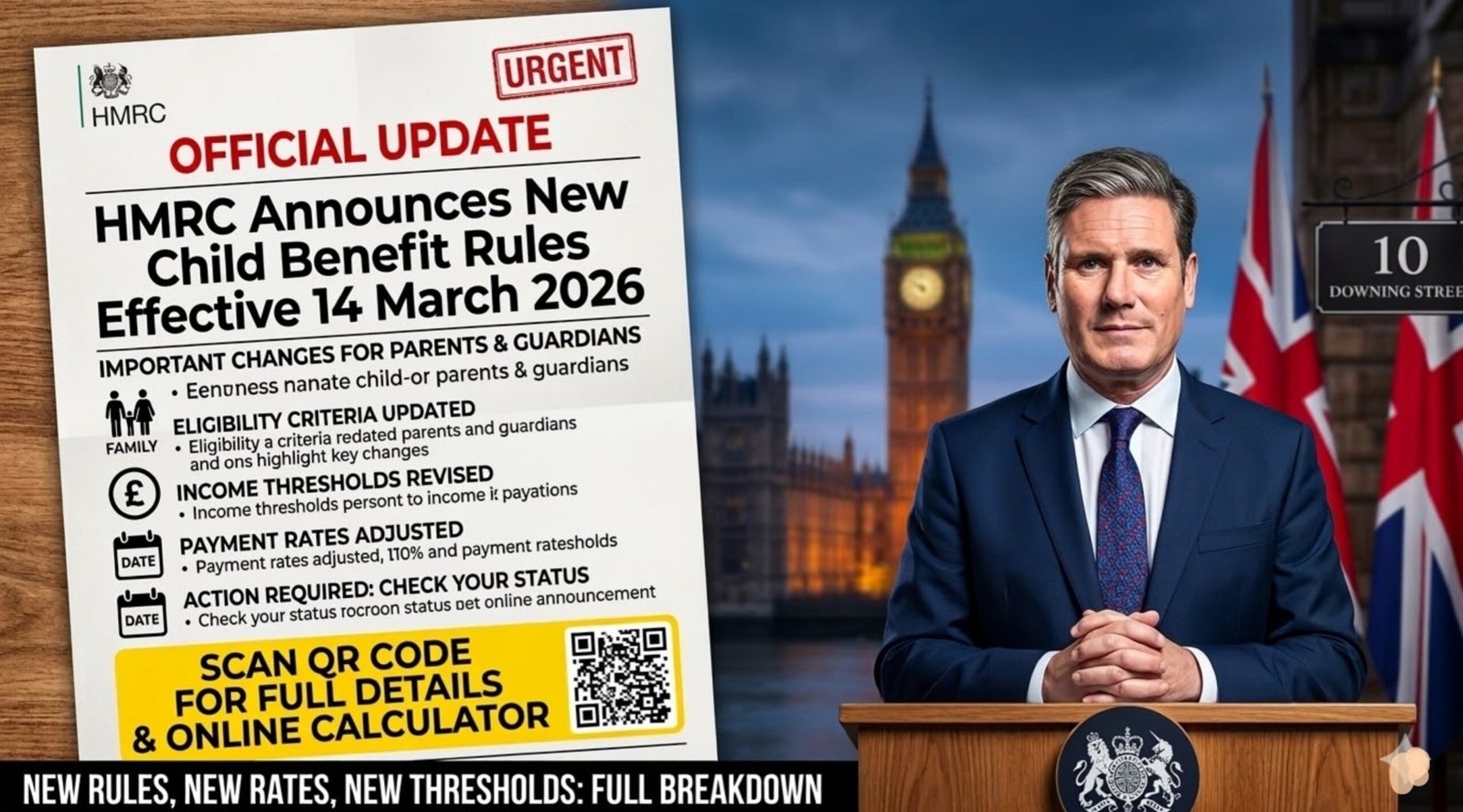 HMRC Announces New Child Benefit Rules