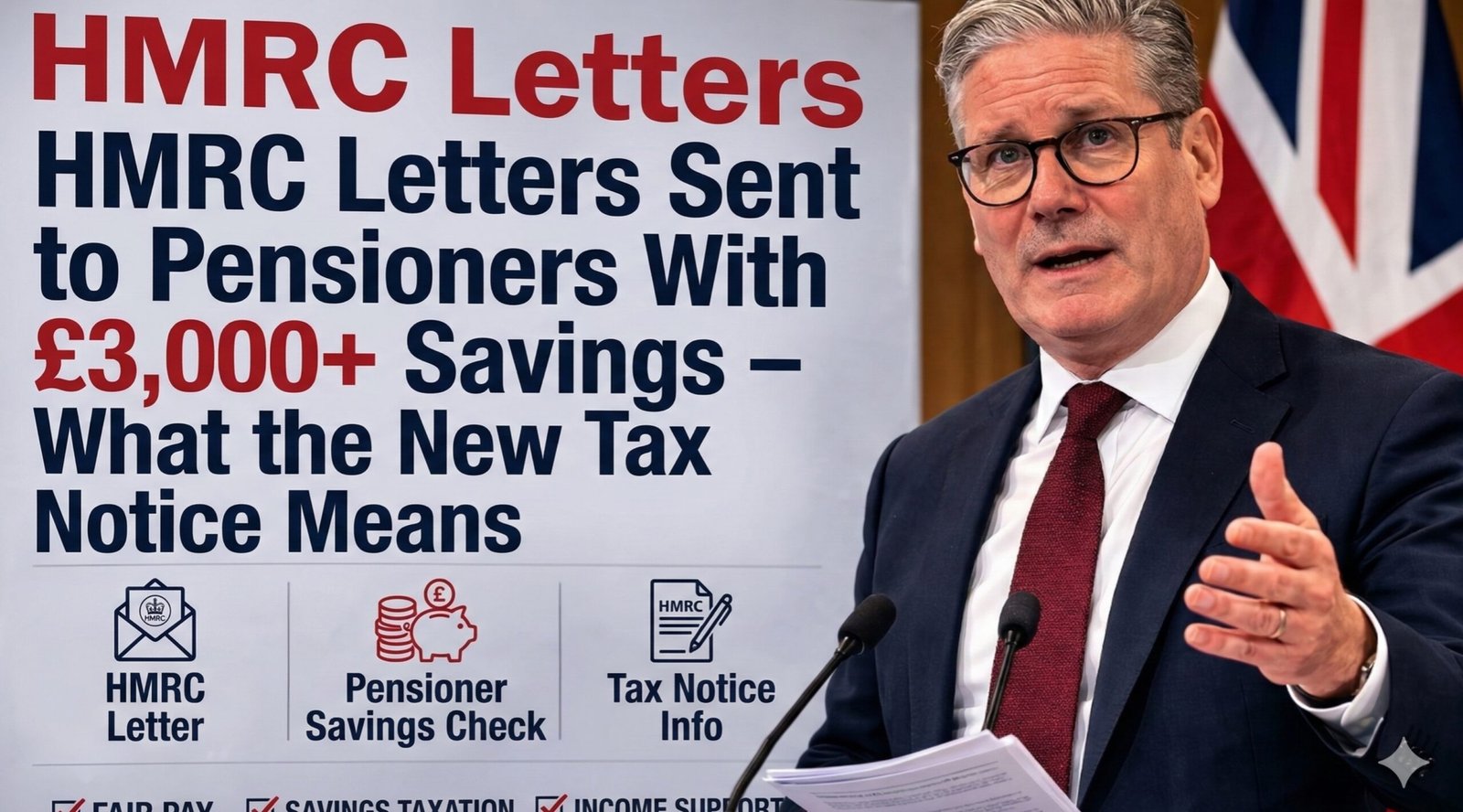 HMRC Letters Sent to Pensioners With £3,000+ Savings