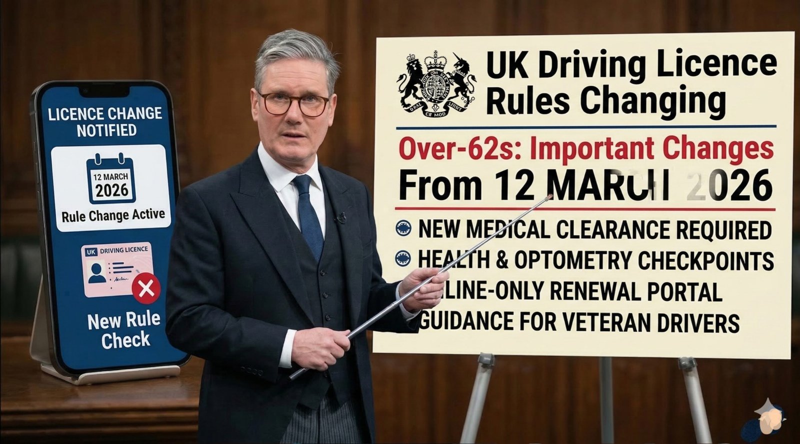 UK Driving Licence Rules Changing from 12 March 2026
