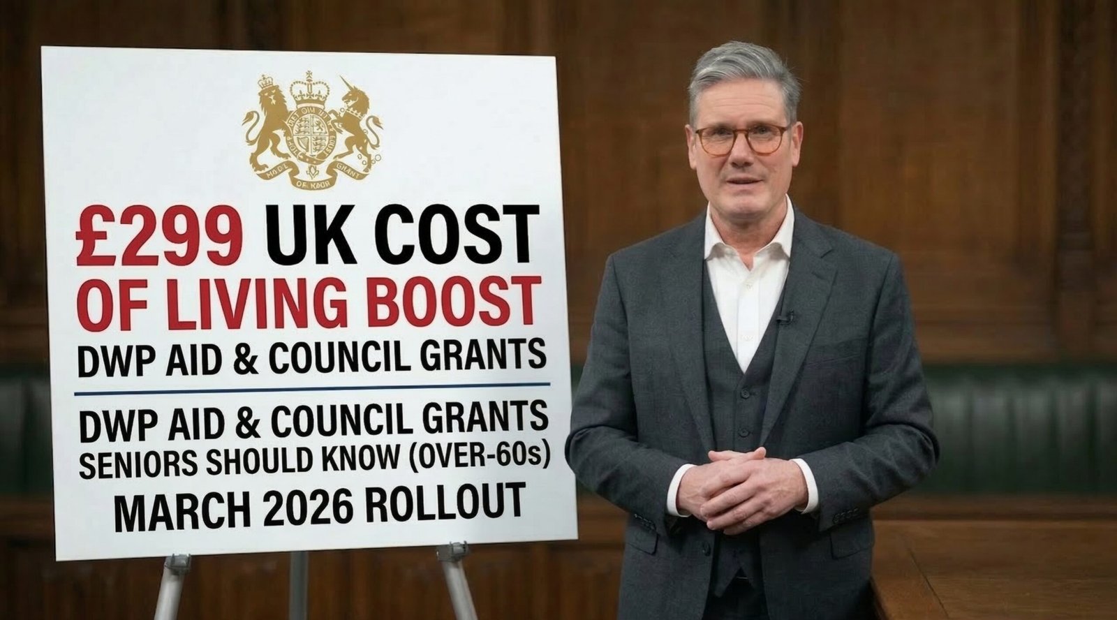 £299 UK Cost of Living Boost in March 2026