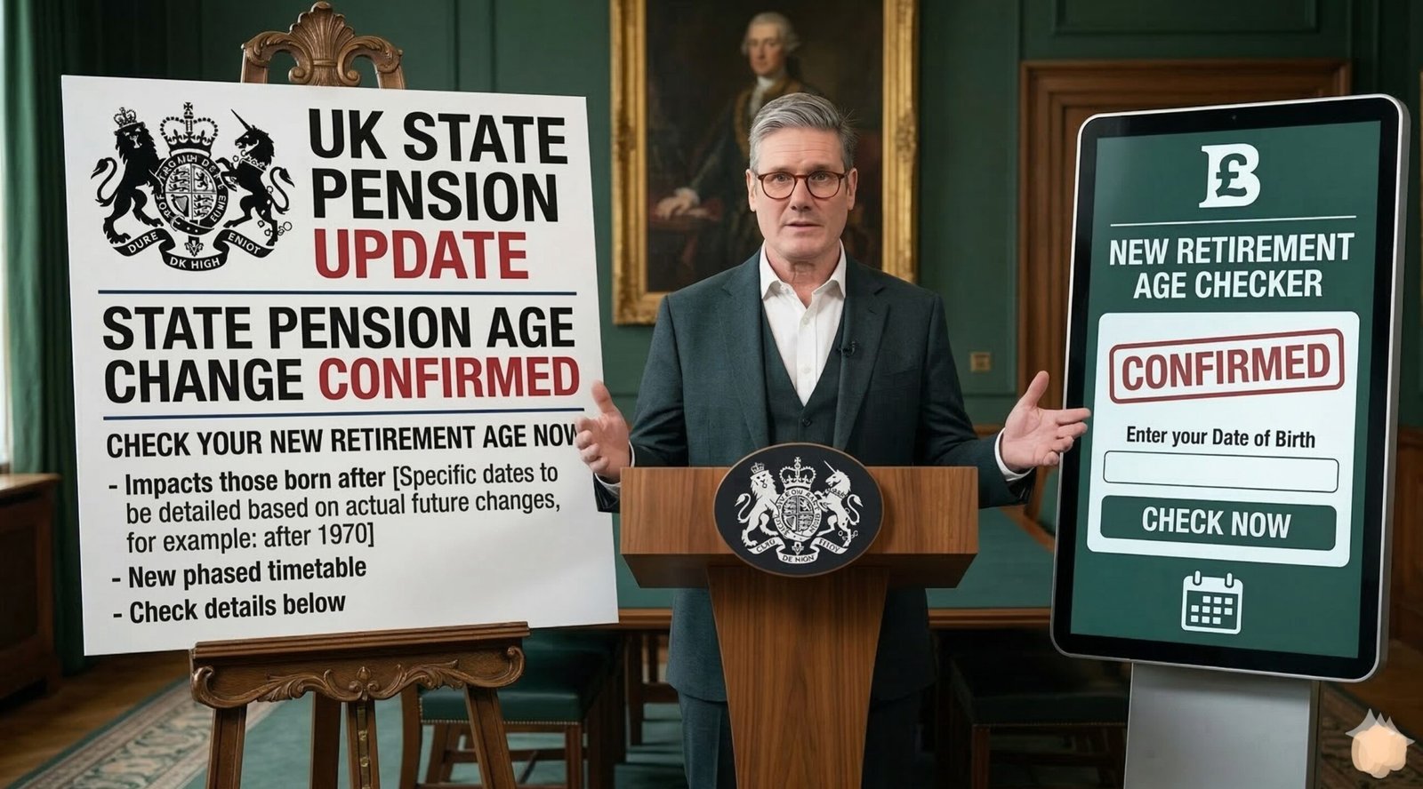 UK State Pension Age Change Confirmed Update