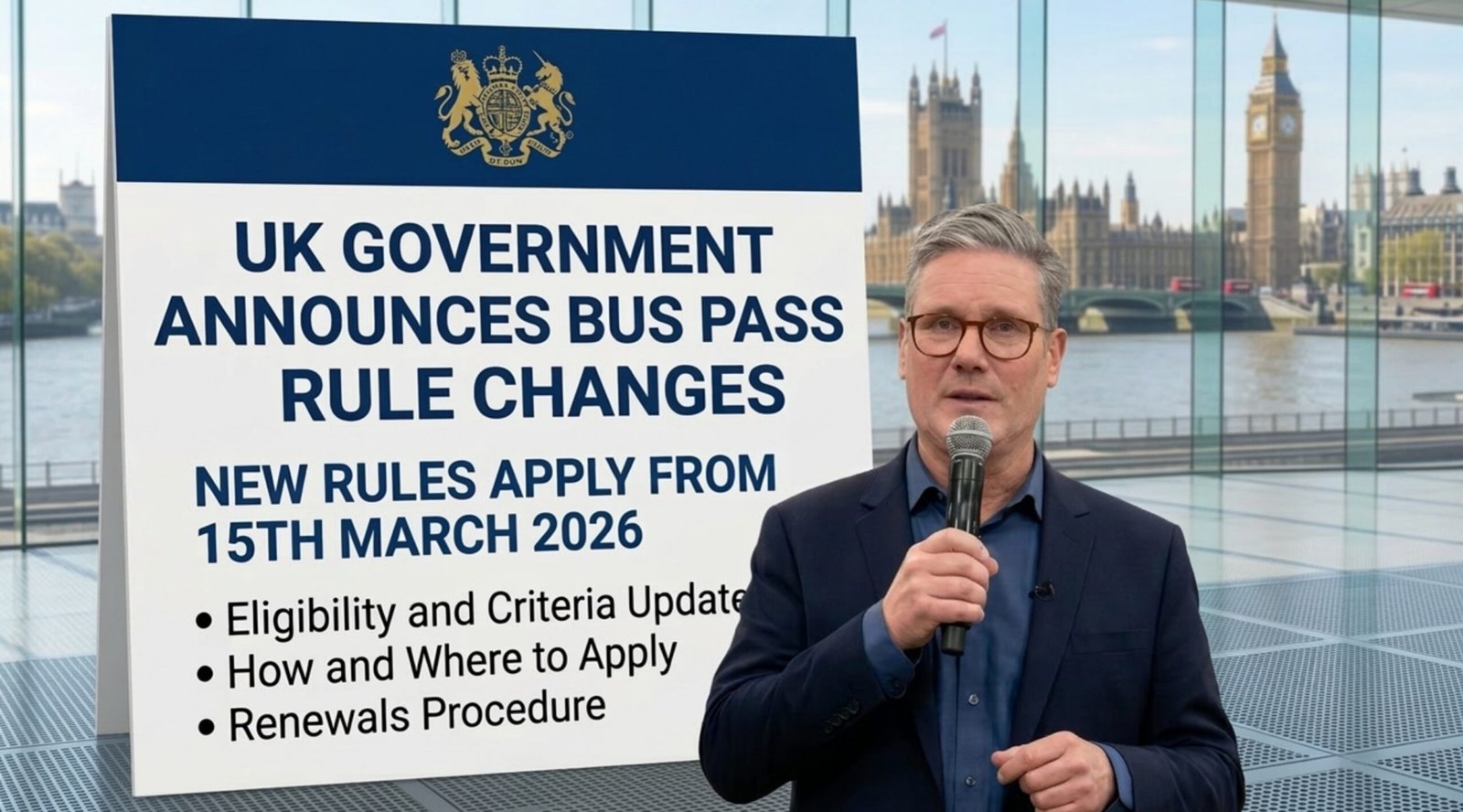 UK Government Officially Announces Bus Pass Rule Changes from 15th March 2026
