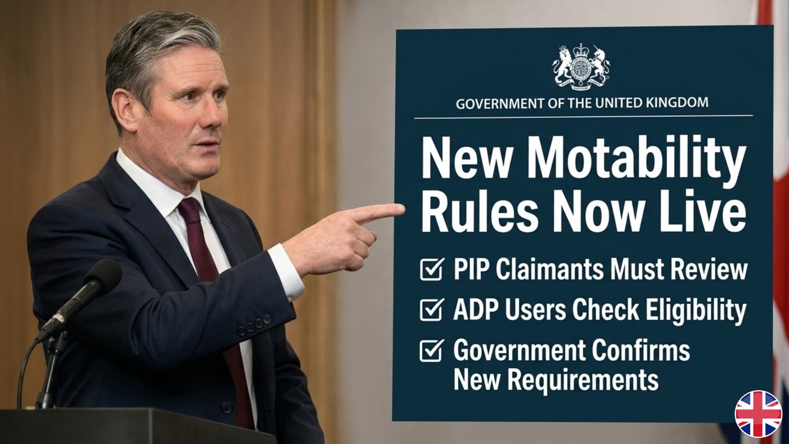 New Motability Rules Now Live for PIP and ADP Claimants