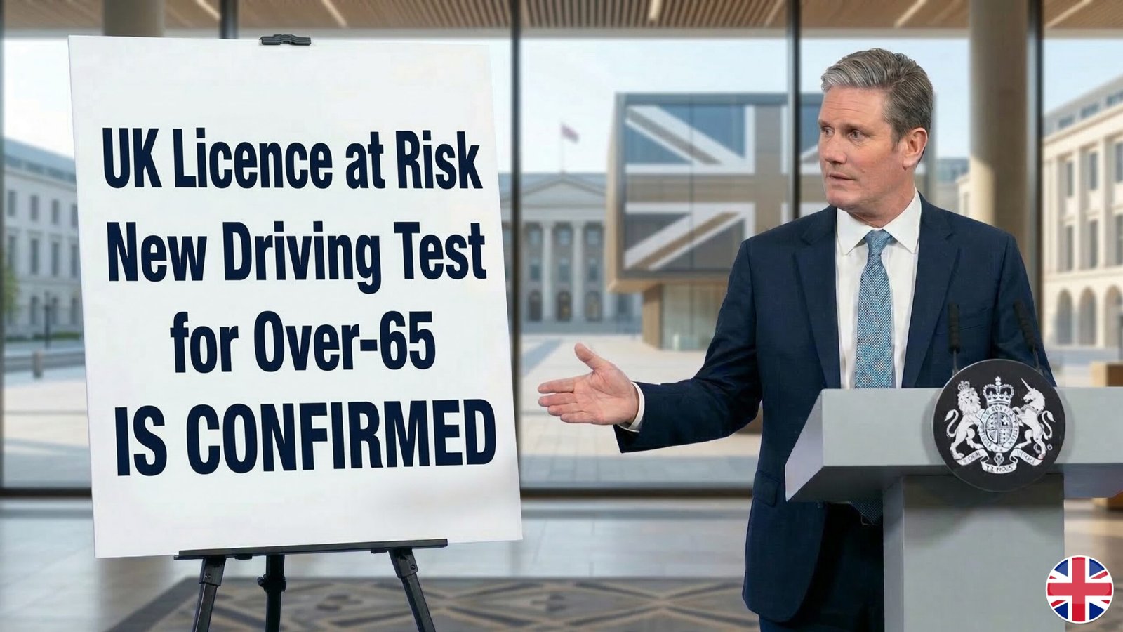 UK Licence at Risk as New Driving Test for Over-65