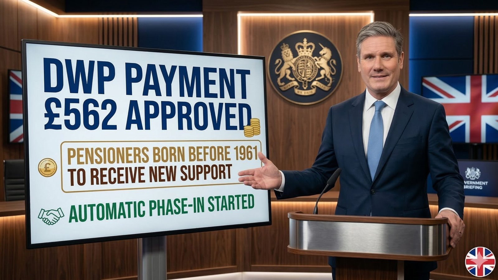 DWP Pyment £562 Approved