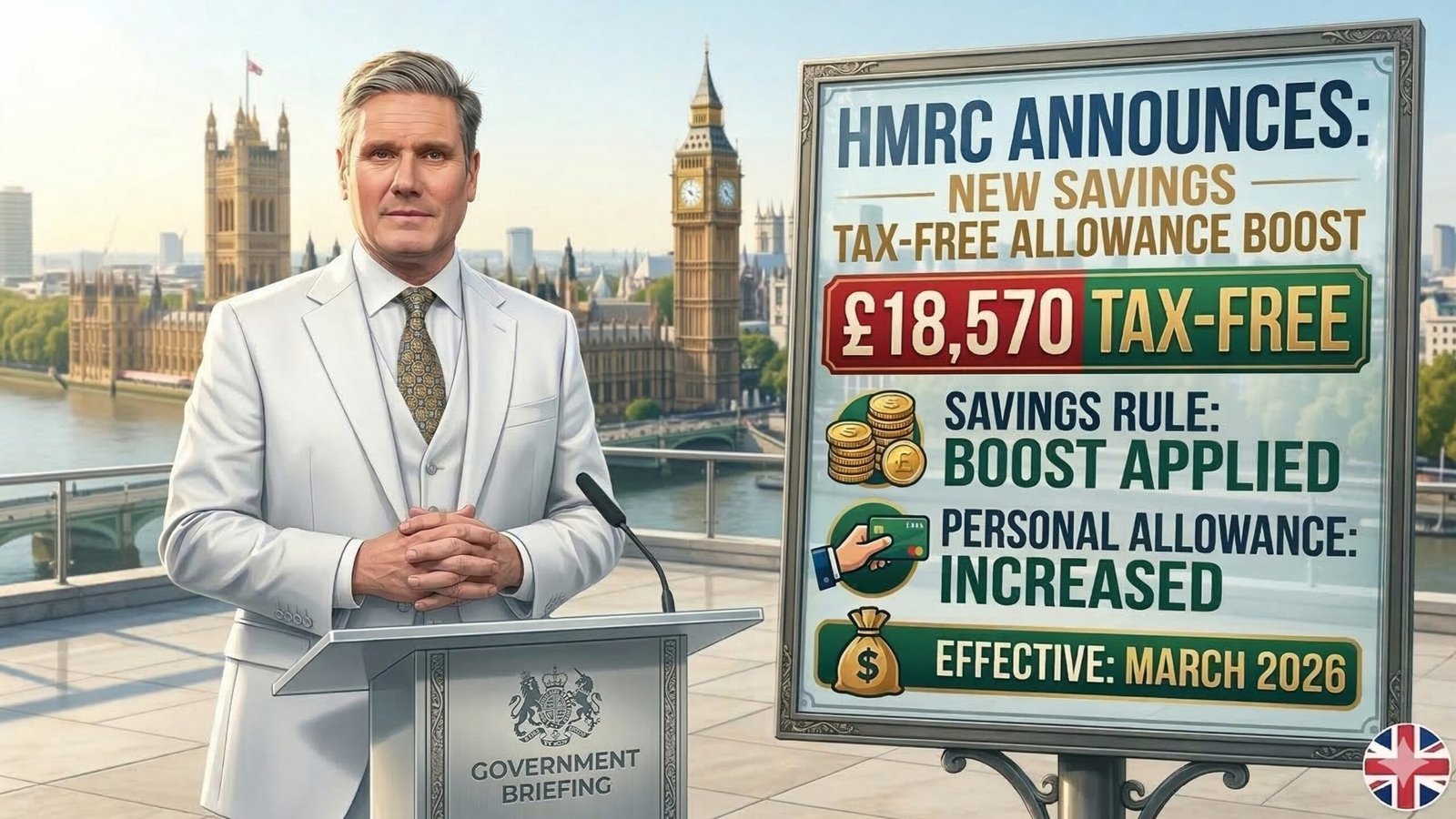 £18570 Tax-Free Allowance