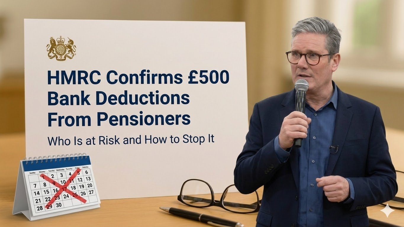 HMRC Confirms £500 Bank Deductions From Pensioners